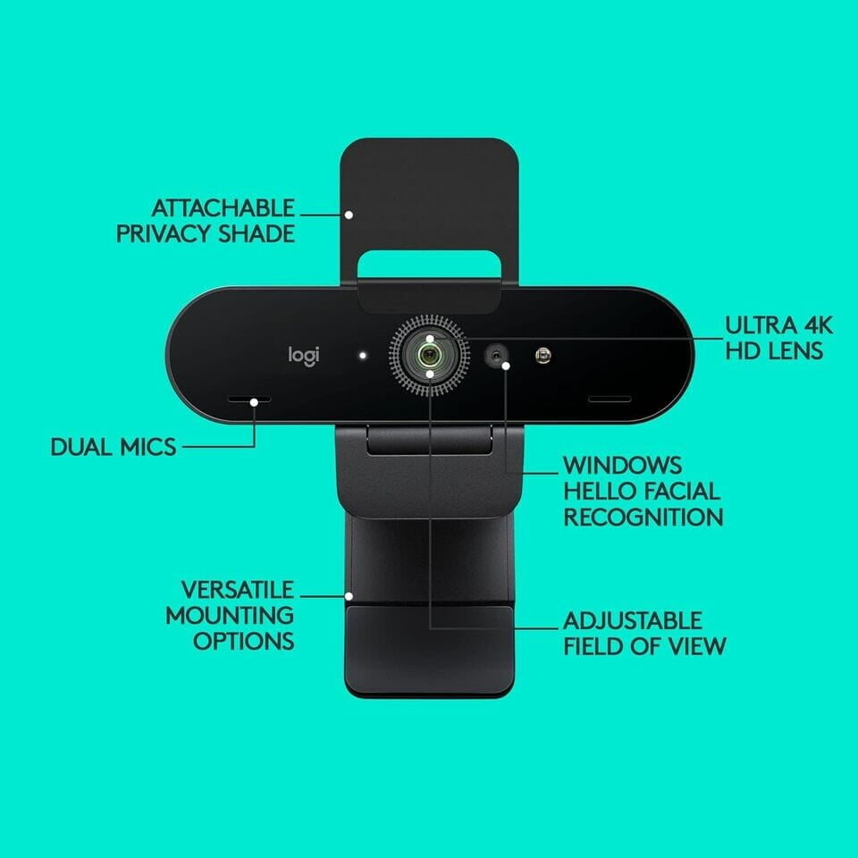 Logitech BRIO 4K Webcam Stream Edition Logitech BRIO 4K Webcam Stream Edition