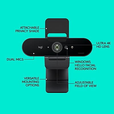 Logitech BRIO 4K Webcam Stream Edition