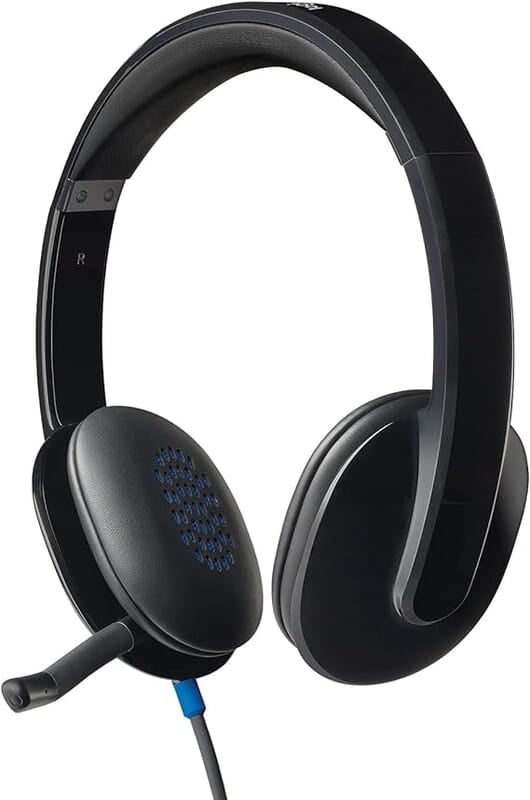 Logitech H540 USB Headset with Noise-Cancelling Mic